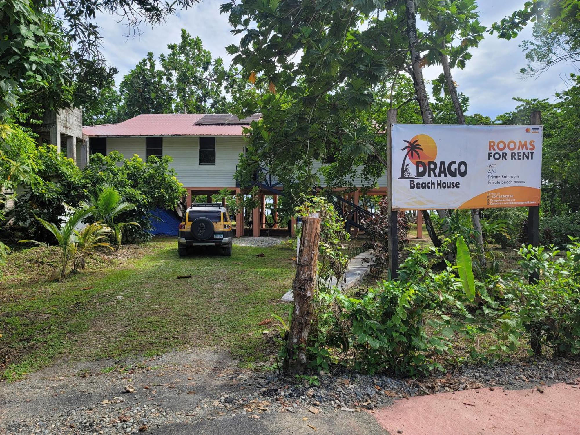 Drago Beach House - Private Beach Boca del Drago Buitenkant foto